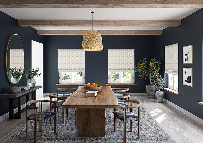 Gentle Palm, Breeze - Twist&Fit Roman Blind - Image 8